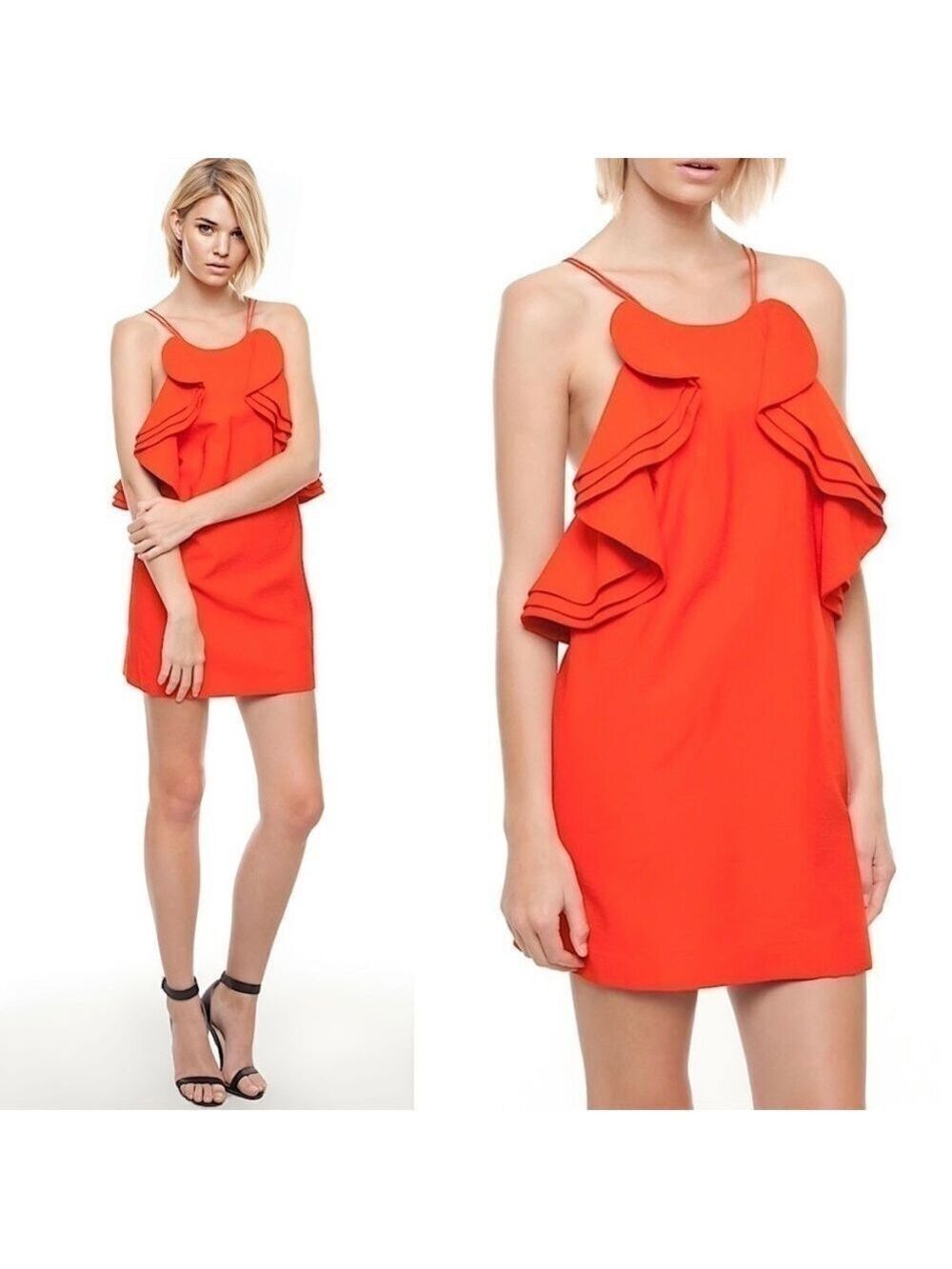 Revolve Cameo Wake Me Ruffled Mini Dress - Picture 3 of 12